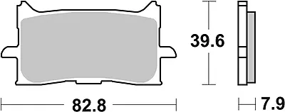 Brembo 07HO62SA Sintered Brake Pad