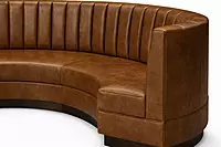 Bowen Round Restaurant Seating Booth