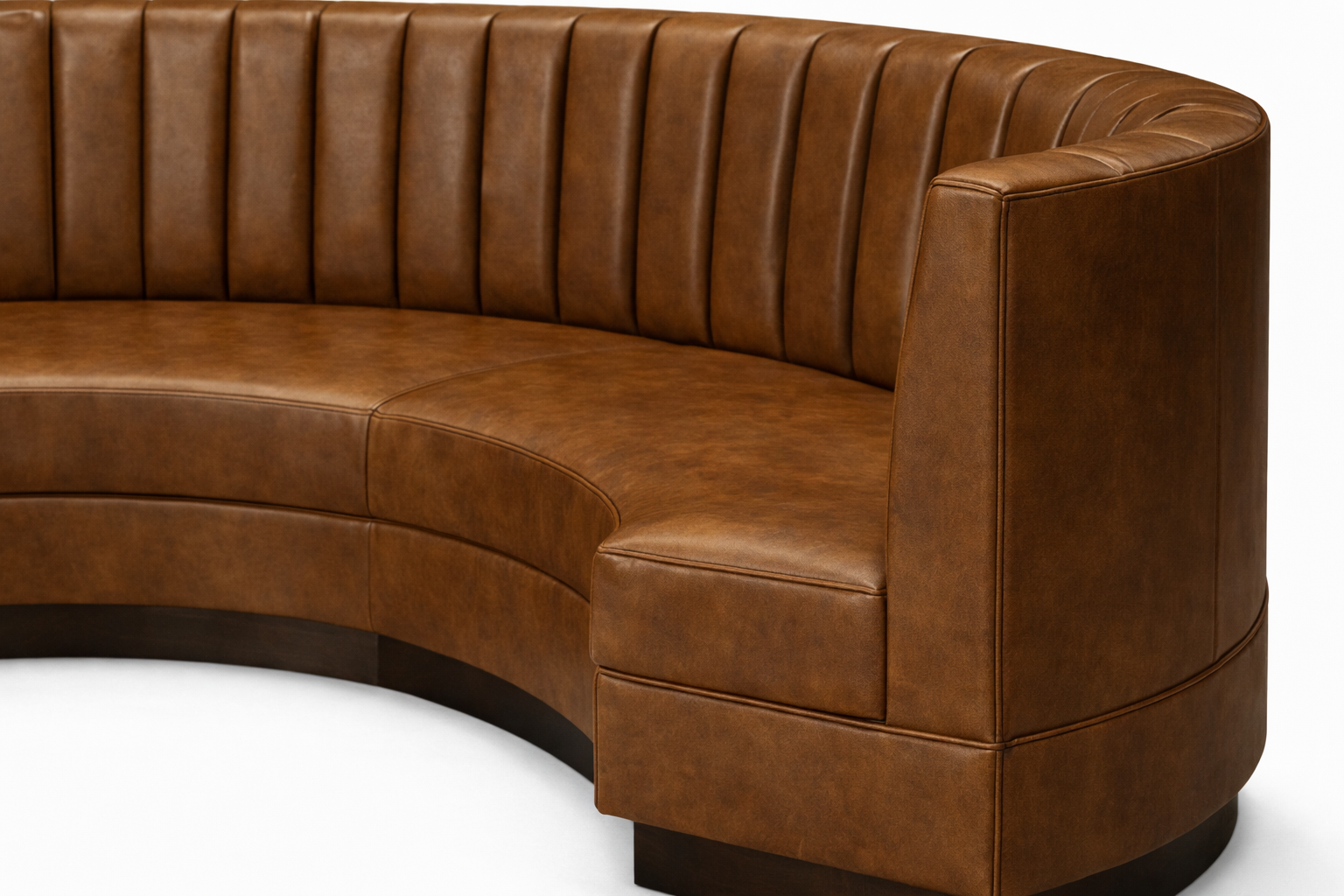 Bowen Round Restaurant Seating Booth