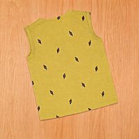 Muted Yellow Ethnic Cotton Jabla