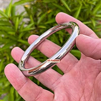 8mm Stainless Steel Round Smooth Punjabi Kada