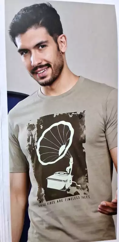 MEN'S ROUND NECK T-SHIRT