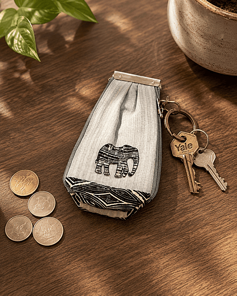 ELEPHANT KEY POUCH