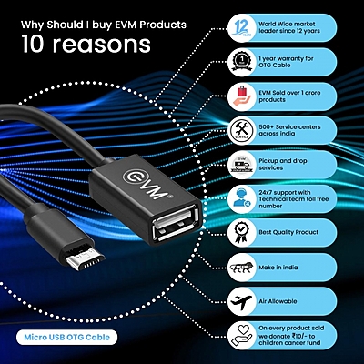 OTG EVM MICRO USB TO USB OTG-03