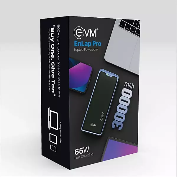 POWER BANK EVM 30000 MAH ENLAP PRO 65W P0402