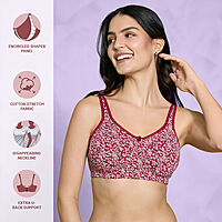 NYKAA Delicate Floral Printed Encircled Bra NYB275 