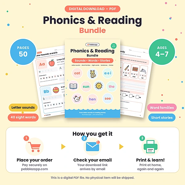 Phonics & Reading Bundle PDF
