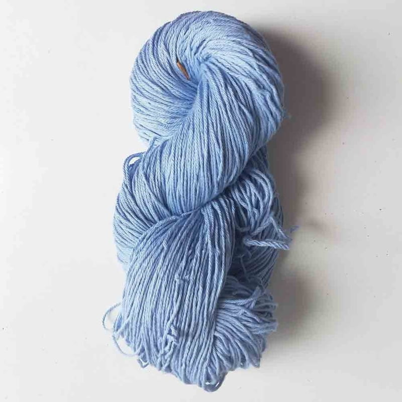 Cotton Yarn 4 Ply Lite Blue Cotton Yarn 4 Ply Lite Blue