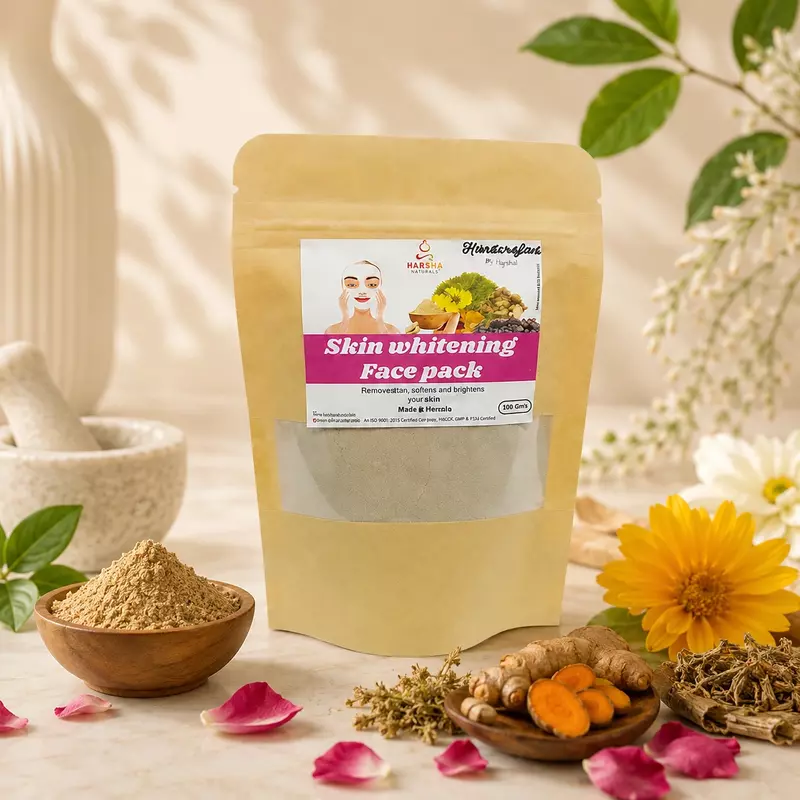Harsha Naturals Skin Whitening Face pack - 50 gms