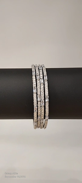 AD Stone Covered Bangle