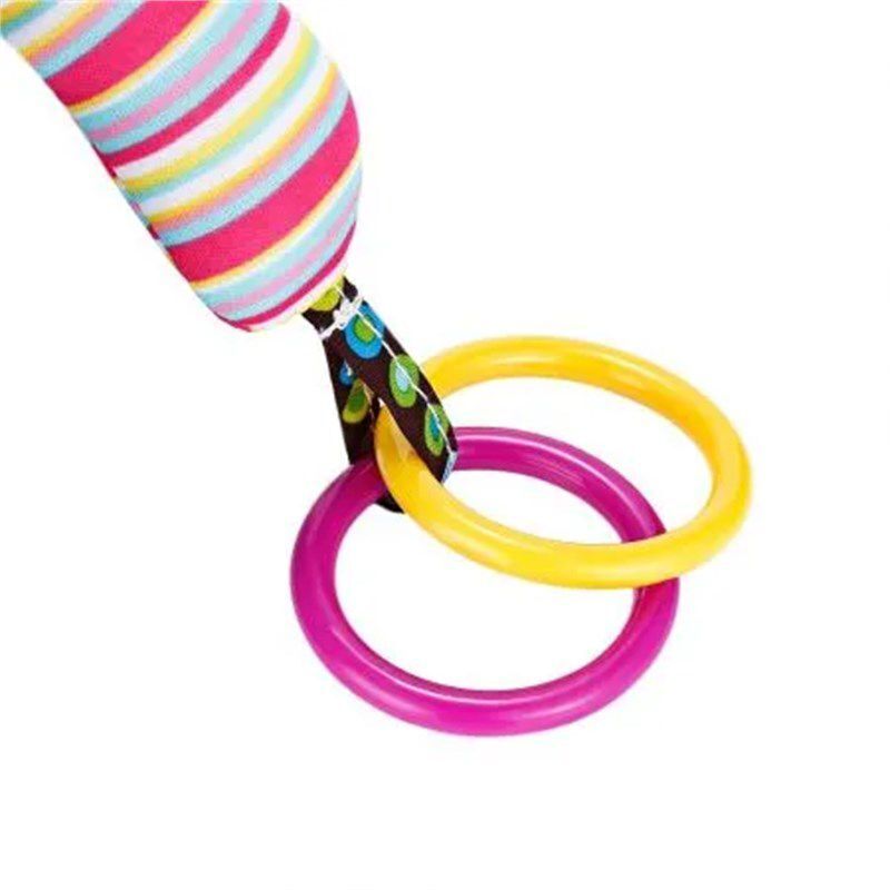 Peekaboo Elephant Multi-Sensory Activity Teething Toy & Rattle Peekaboo Elephant Multi-Sensory Activity Teething Toy & Rattle