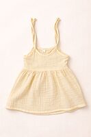 Crinkled Muslin Dori Frock (0-3months) - Soft Pink & Lemon Yellowblob:https://web.whatsapp.com/9d02706f-db25-4b2d-a1d1-076cb02e627c