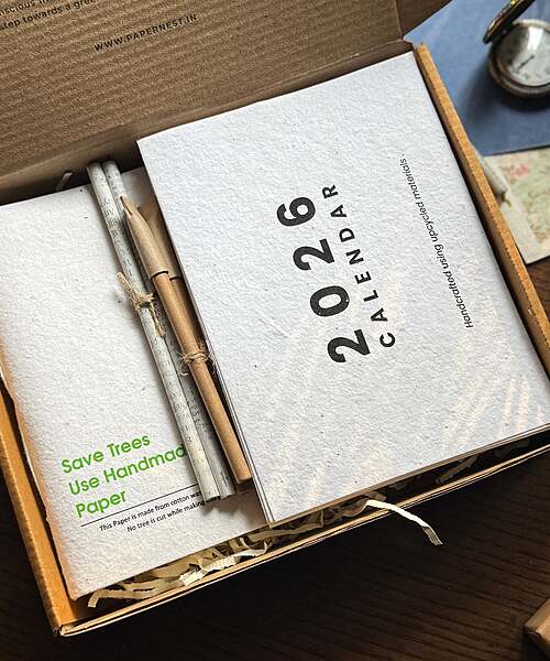 New Year Desk Stationery Hamper Plantable