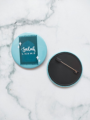 Salah Champ Pin Badge