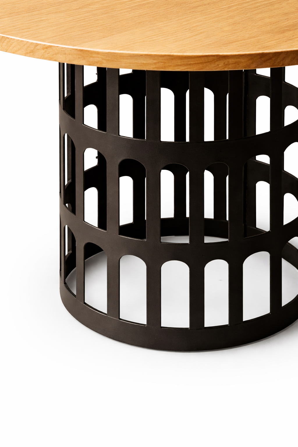 Ibiza Metal Base Dining Table