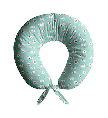 Breastfeeding & Nursing Pillow for New Moms - Green Bunny Breastfeeding & Nursing Pillow for New Moms - Green Bunny
