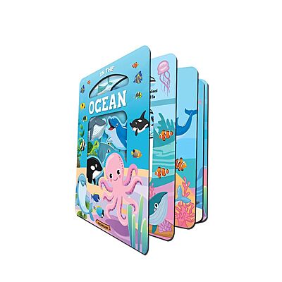 In the Ocean - Window Cut Board Book In the Ocean - Window Cut Board Book