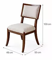 Jakob Square Back Upholstered Dining Chair