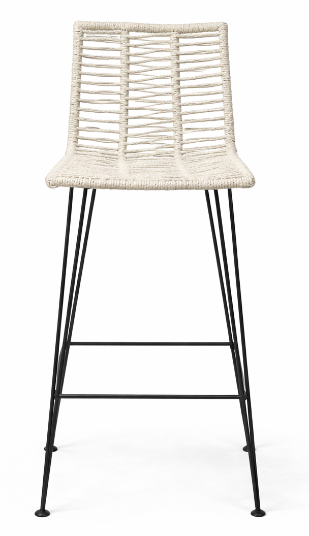 Diamond Weaved Bar Chair