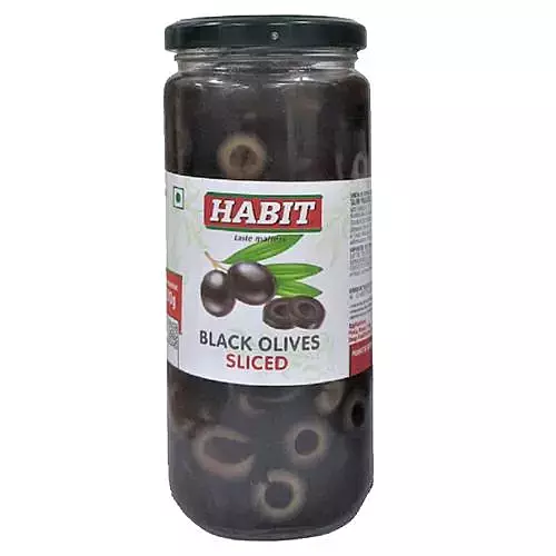 Habit - Black Olive Sliced 430 Grams