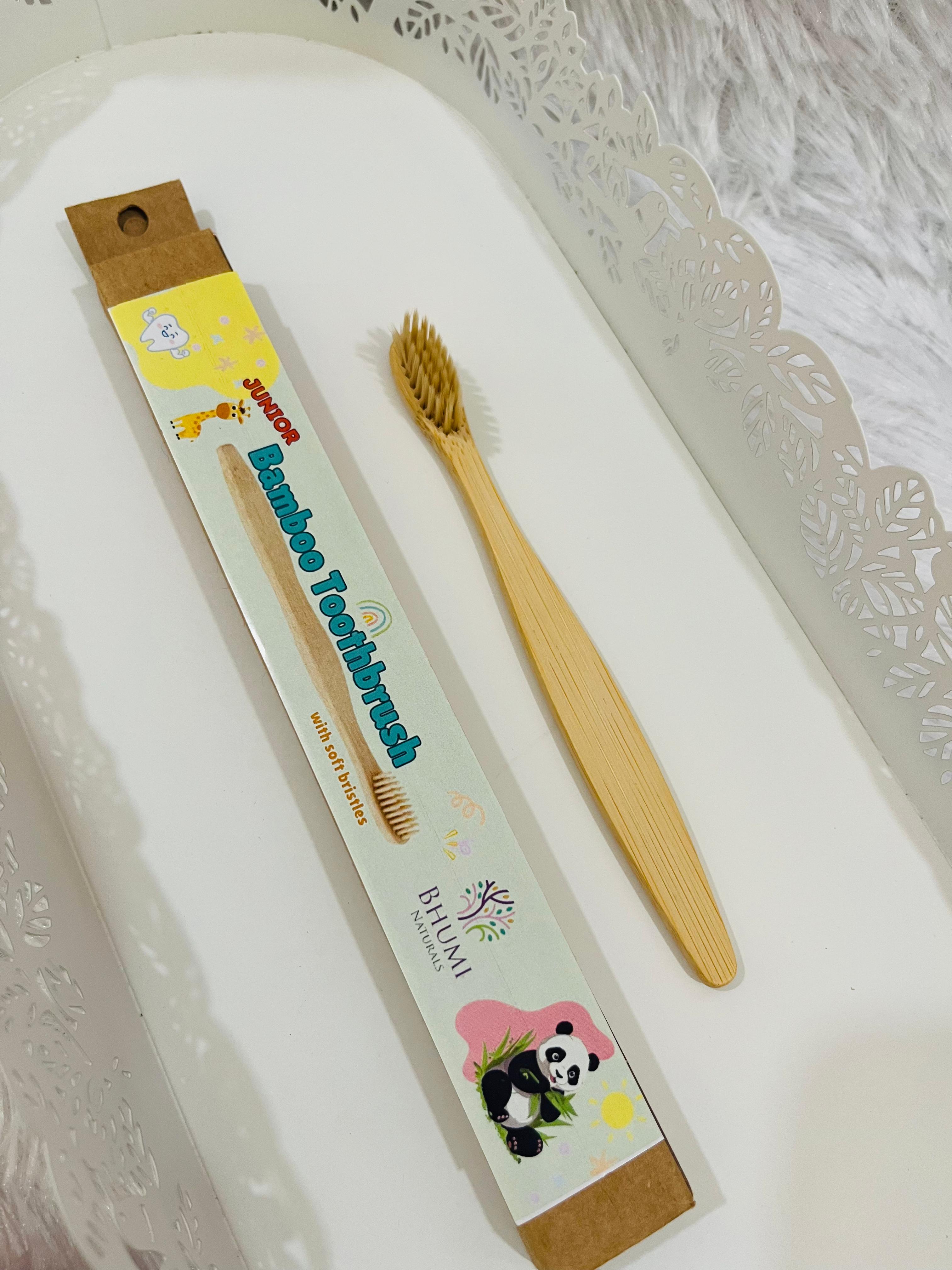 Bamboo Kids Toothbrush - Ultrasoft bristles - Pack of 1 Bamboo Kids Toothbrush - Ultrasoft bristles - Pack of 1