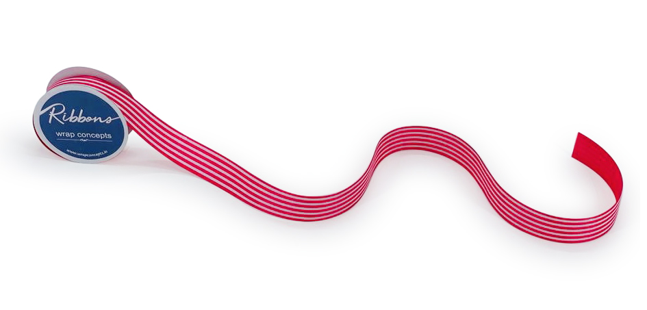 Stripes Ribbon - Pink's/Red/Yellow/Green
