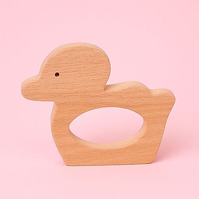 Wooden Duck Teether Wooden Duck Teether
