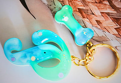 'P' ASTER INSPIRED KEYCHAIN(LKI00008) 'P' ASTER INSPIRED KEYCHAIN(LKI00008)