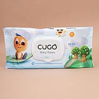 Cugo - 99.5% Water Wipes with Australian Kakadu Plum Extract - 60 counts