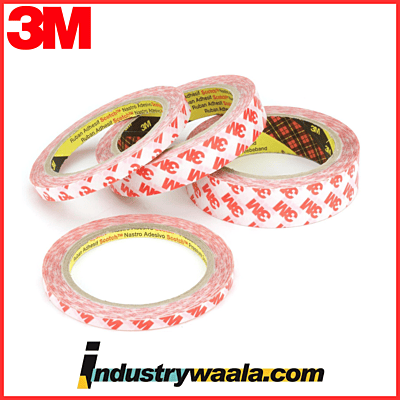 3M GPT-020F 24 MM X 10 Mtr Double Coated Tape (Pack Of 5 Pcs)