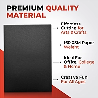 Pack of 50 A4 Dark Green Coloured Card 160gsm Sheets