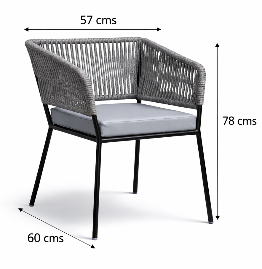 Bostan Outdoor Accent Patio Weaving Chair