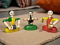 Channapatna Wooden Marriage Tabla Set