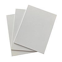 18x24cm Blank White Flat Stretched Board Art Canvas By Janrax