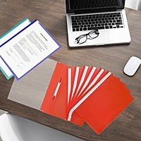 Pack of 12 Grey A4 Project Folders by Janrax