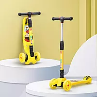 FreeWheel Kick Scooter (Yellow)