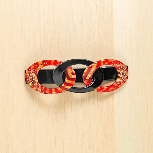 Stylish Acrylic French Barrette Clip