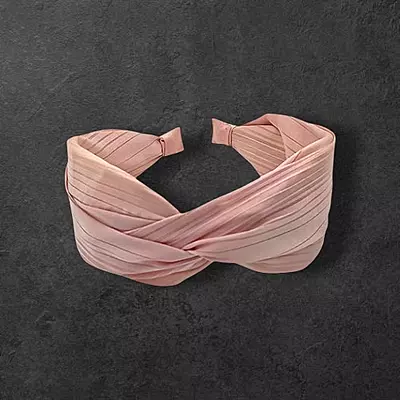 Pleated Twist Headband