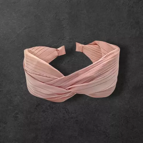 Pleated Twist Headband