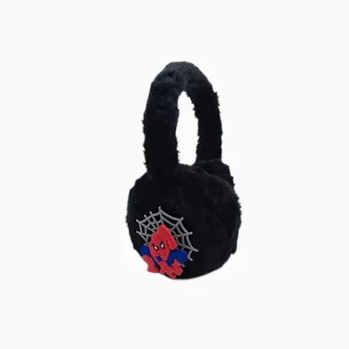 Spider-Man Plush Winter Earmuffs – Warm & Fuzzy for Kids