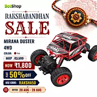 Mirana Duster 4WD RC Car Pack | High-Speed Off-Road Monster Truck RTR