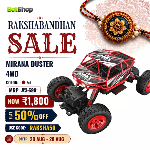 Mirana Duster 4WD RC Car Pack | High-Speed Off-Road Monster Truck RTR