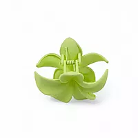 Lime Green Flower Hair Claw Clip - Jumbo Floral Hair Accessory