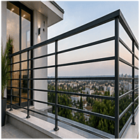 Horizontal Aluminium Railing