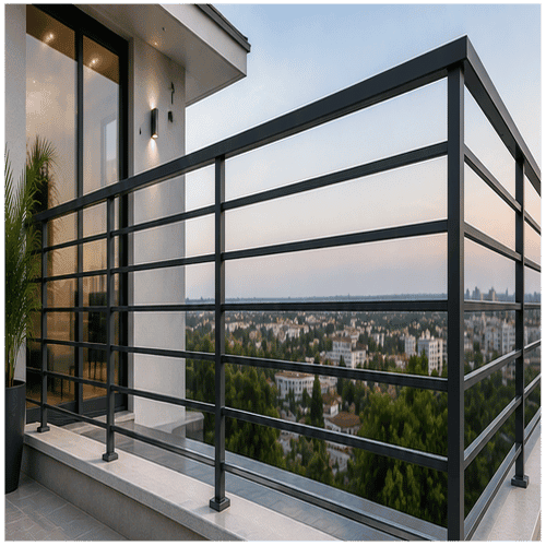 Horizontal Aluminium Railing
