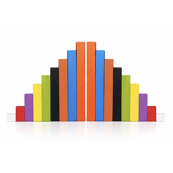 Cuisenaire Rods | Age 4+ | 72 Colour-Coded Wooden Rods | Arithmetic, Fractions & Number Relationships
