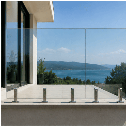 Spigot Glass Railing