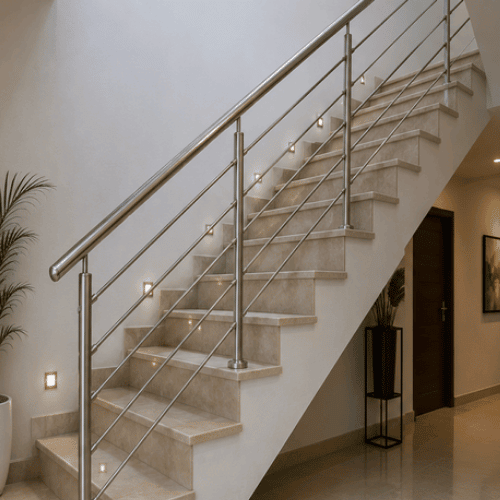SS Staircase Railing