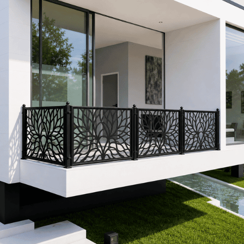 Laser Cut MS Railing