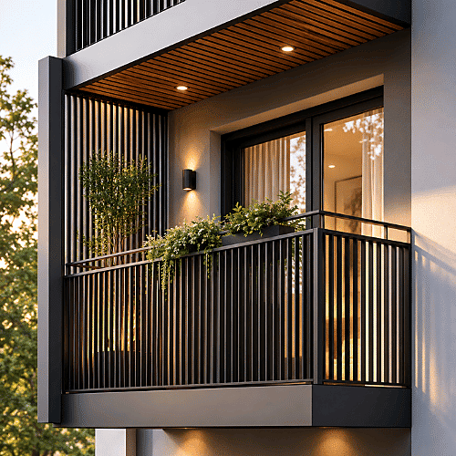 Vertical MS Railing